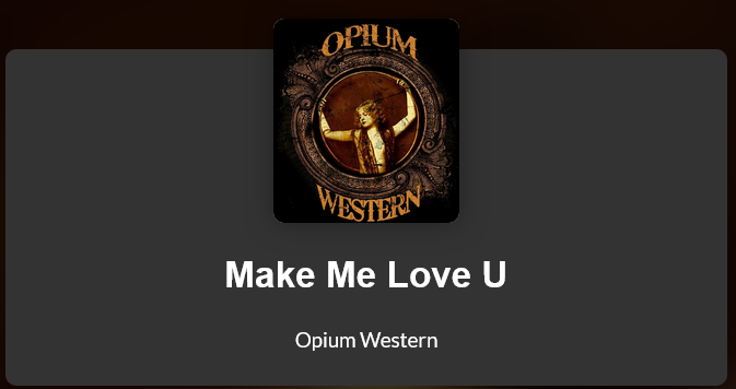 Opium Western on the Web